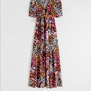 & other stories feather print maxi dress! Unworn